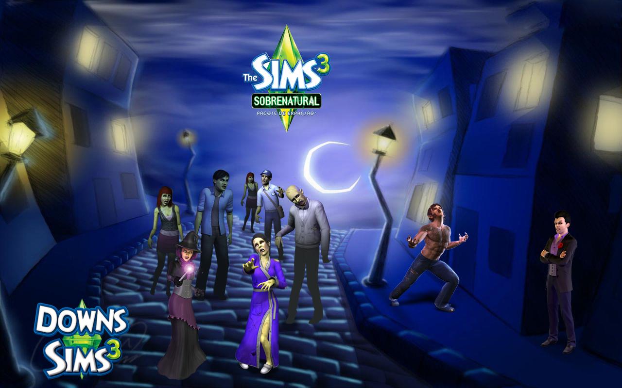 Sims Wallpaper - Sims 3 Sobrenatural - HD Wallpaper 