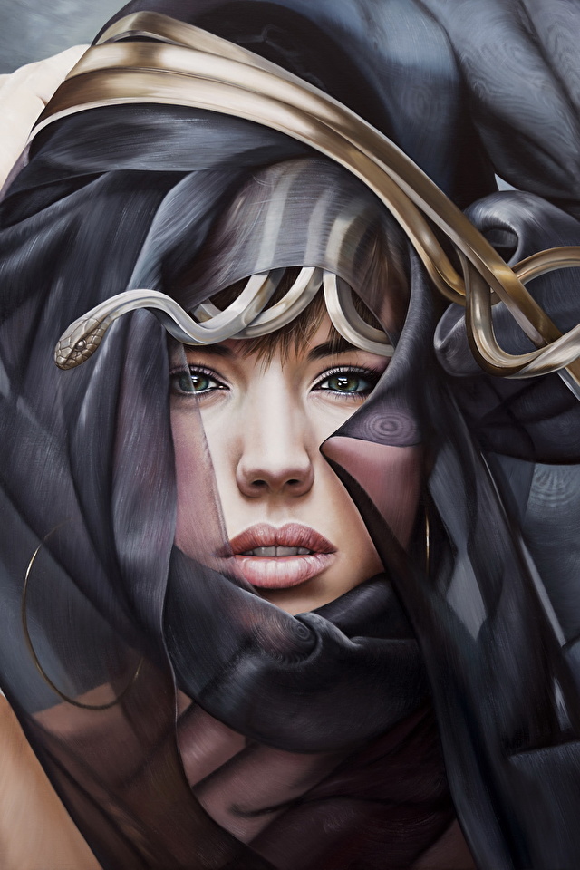 Christiane Vleugels Oil Paintings - HD Wallpaper 