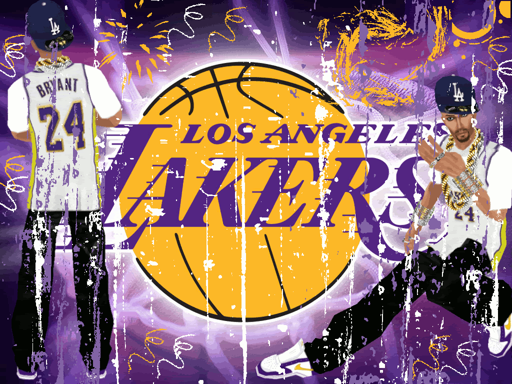 Lakers Logo - HD Wallpaper 