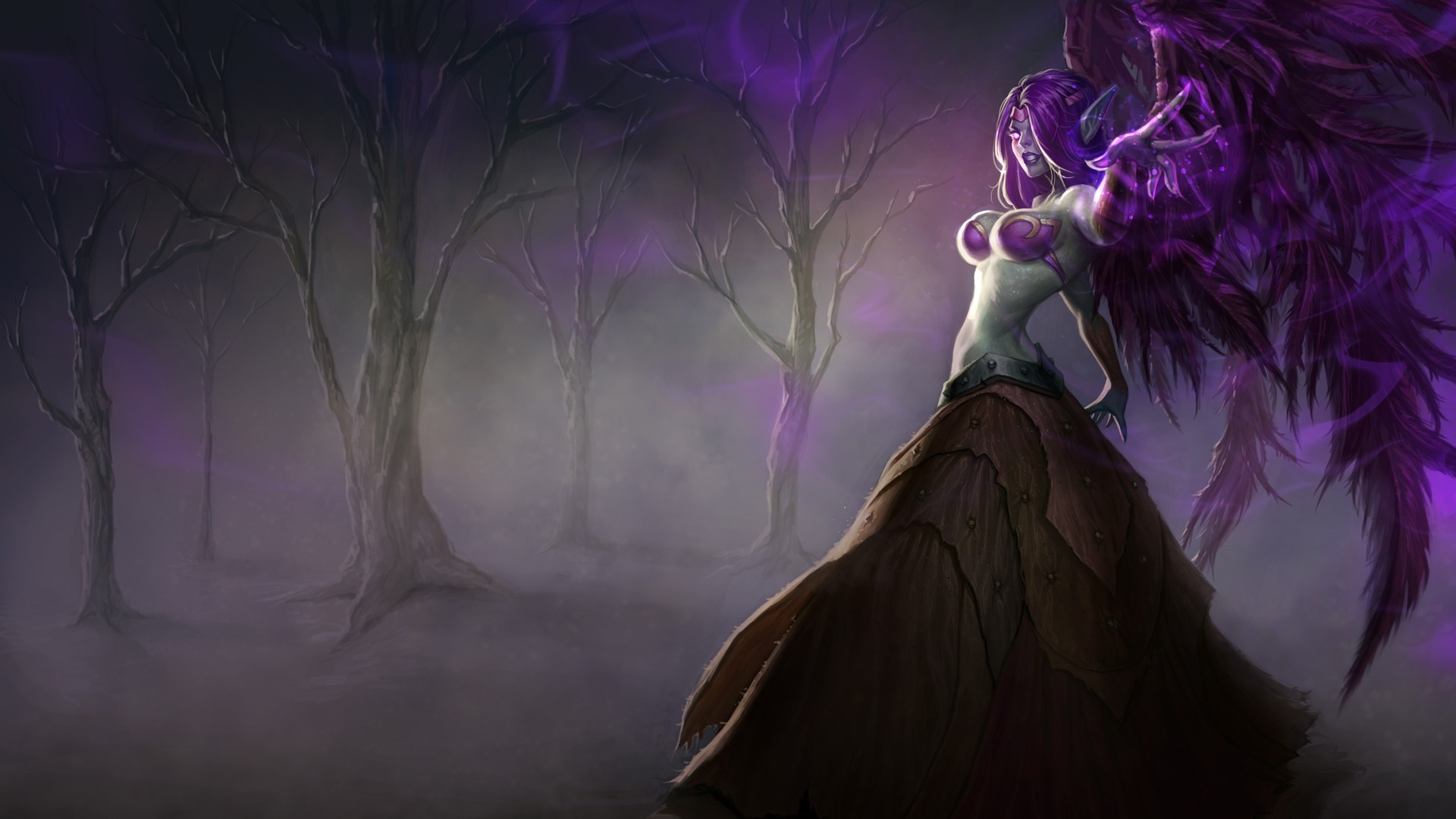 Morgana League Of Legends - HD Wallpaper 