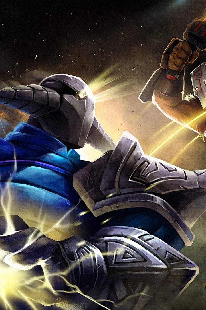 Dota 2 Sven Vs Jugg - HD Wallpaper 