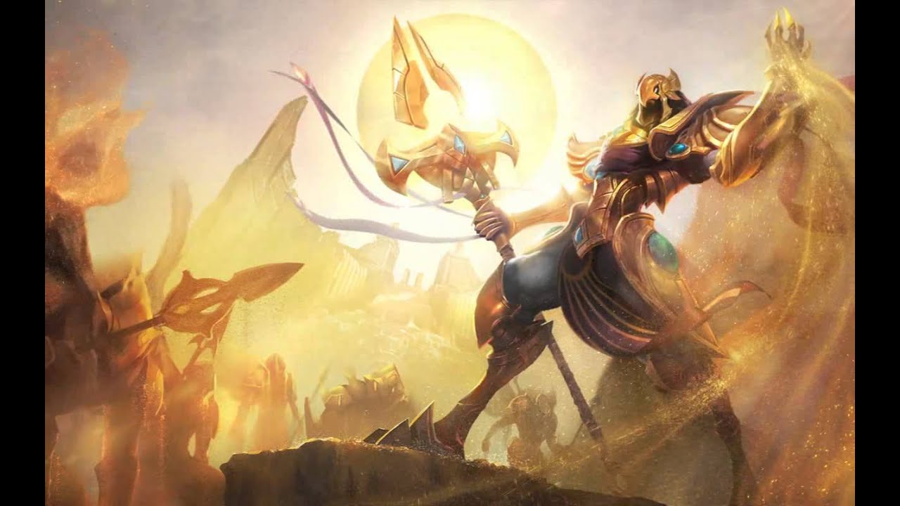 League Of Legends Azir Login Screen - HD Wallpaper 