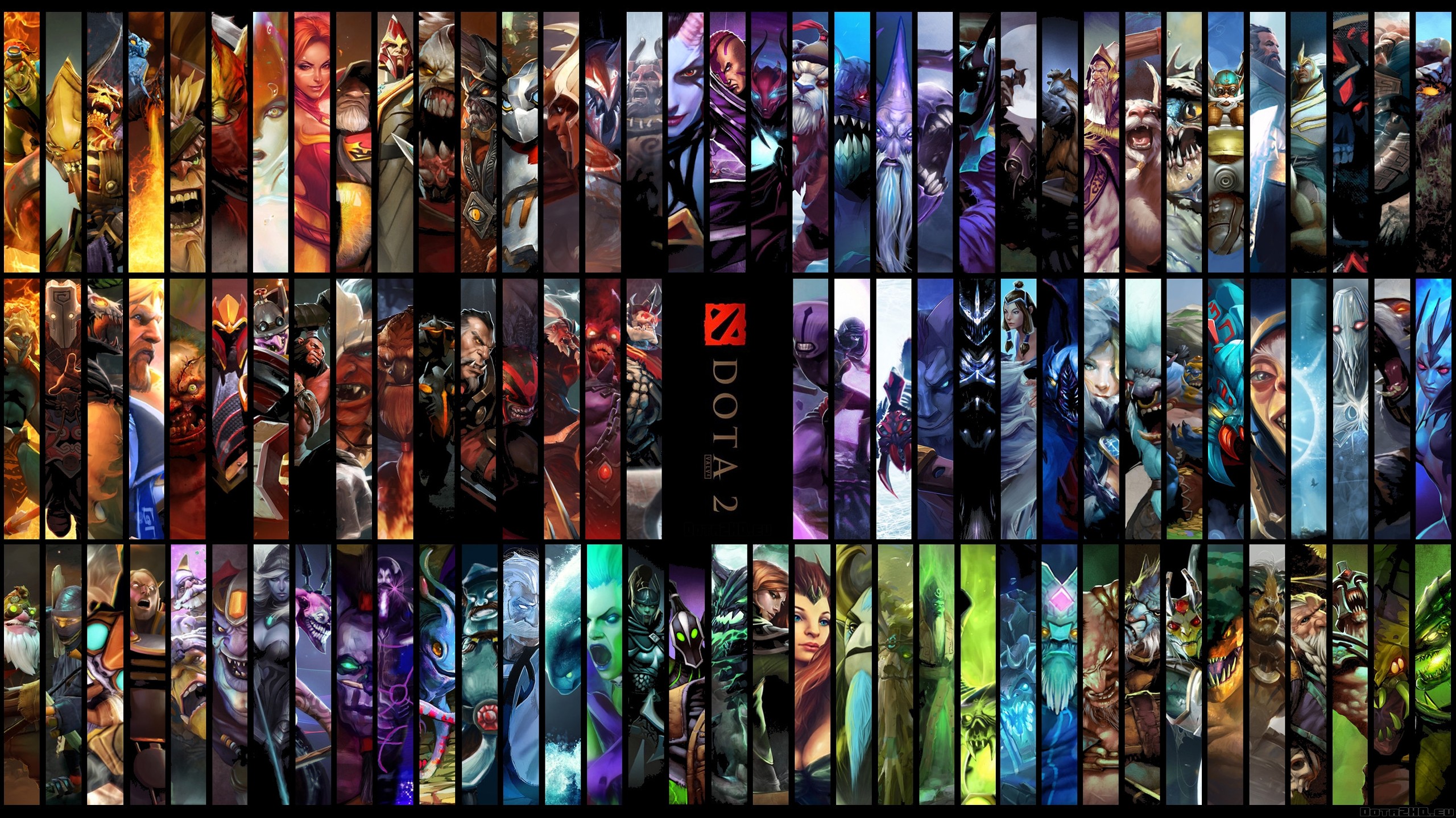Dota 2 Heroes Hd - HD Wallpaper 