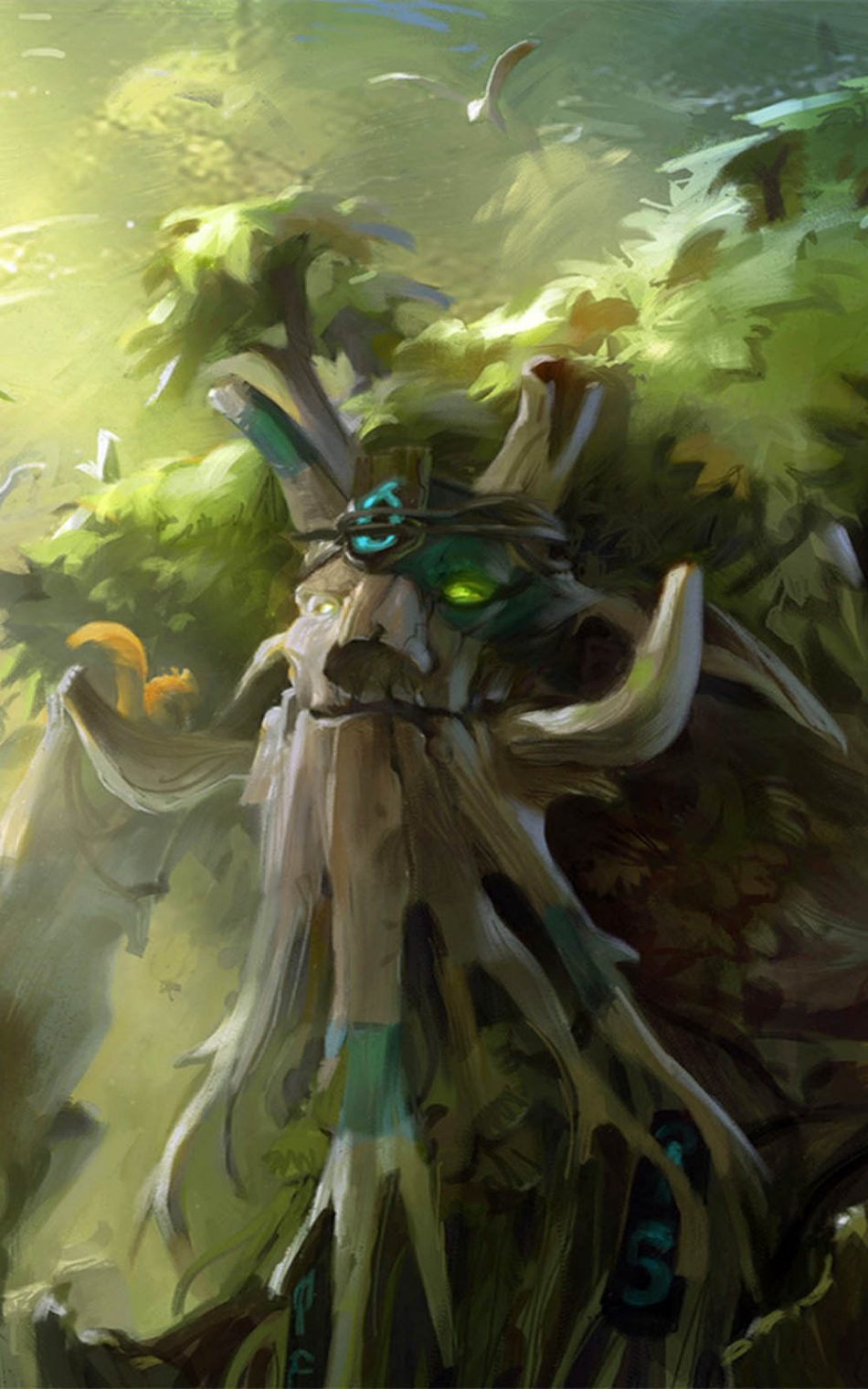 Treant Protector Dota 2 Hd Mobile Wallpaper - Dota 2 Wallpaper Treant Protector - HD Wallpaper 