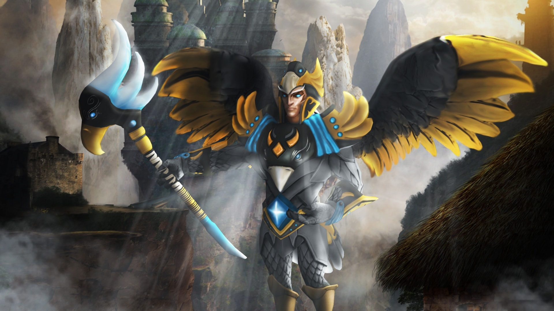 Skywrath Mage Desktop Wallpapers - Skywrath Dota 2 Wallpaper Hd - HD Wallpaper 