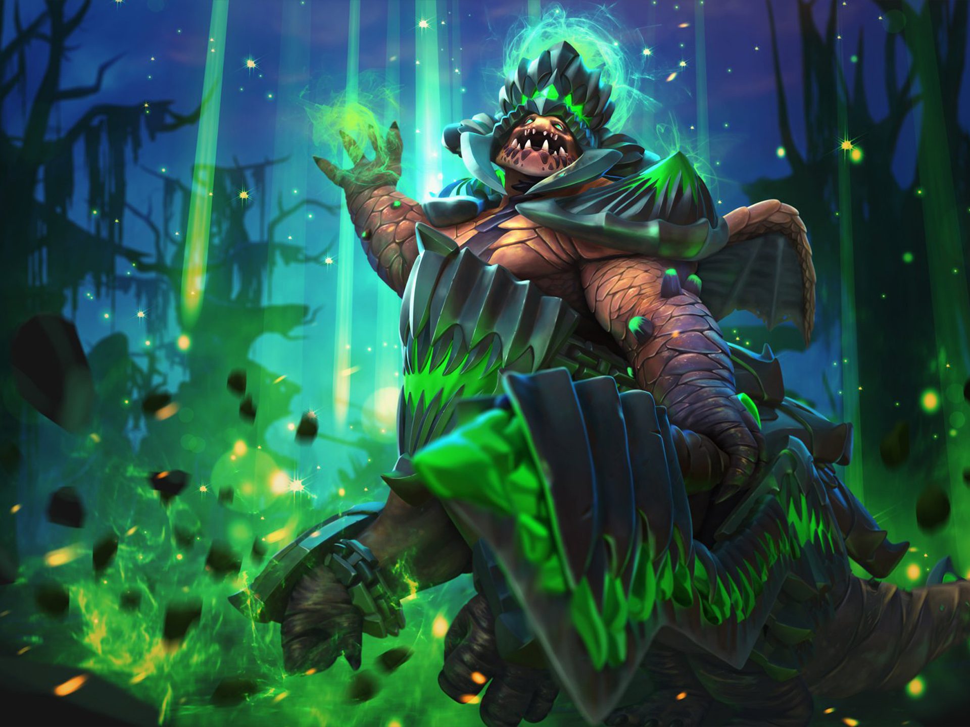 Dota 2 Wallpaper Underlord - HD Wallpaper 
