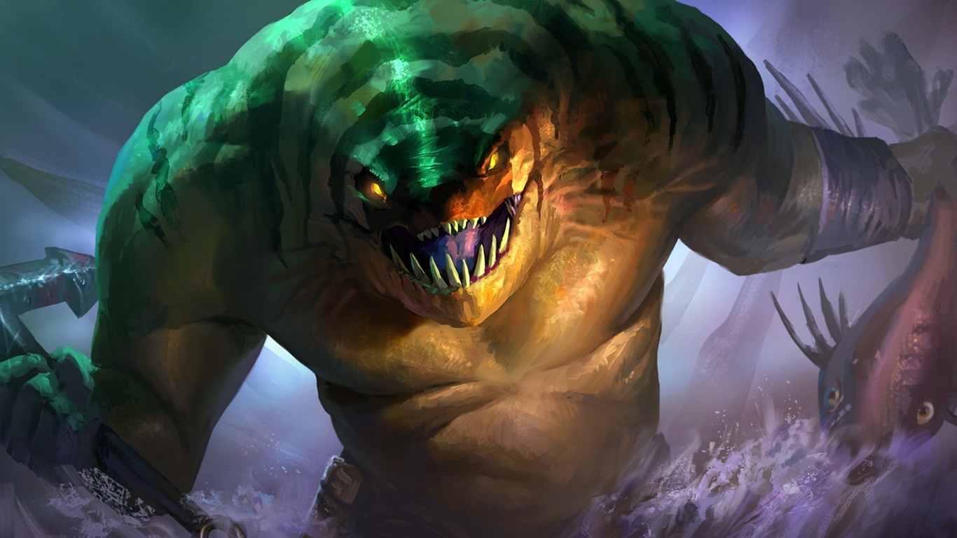 Klklmike, Dota 2, Leviathan, Tidehunter Photo - Dota 2 Tide Hunter - HD Wallpaper 