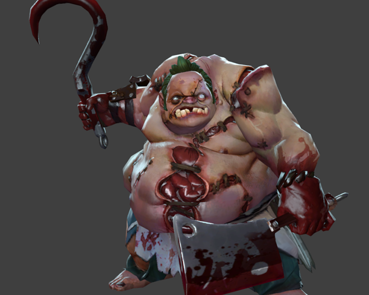 Pudge Dota 2 Game - Pudge Dota 2 Hd - HD Wallpaper 