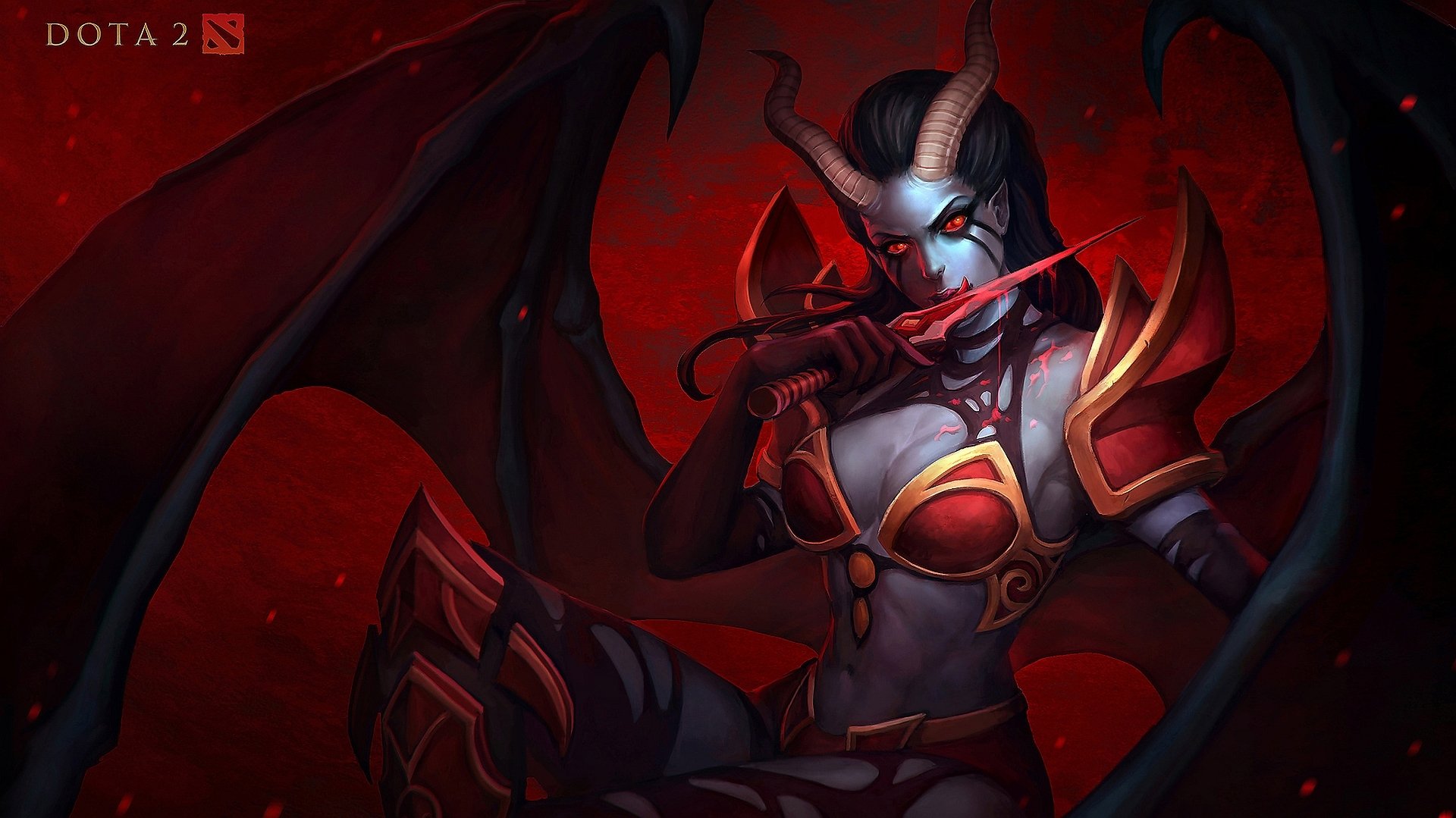 Akasha Dota 2 Queen Of Pain - HD Wallpaper 
