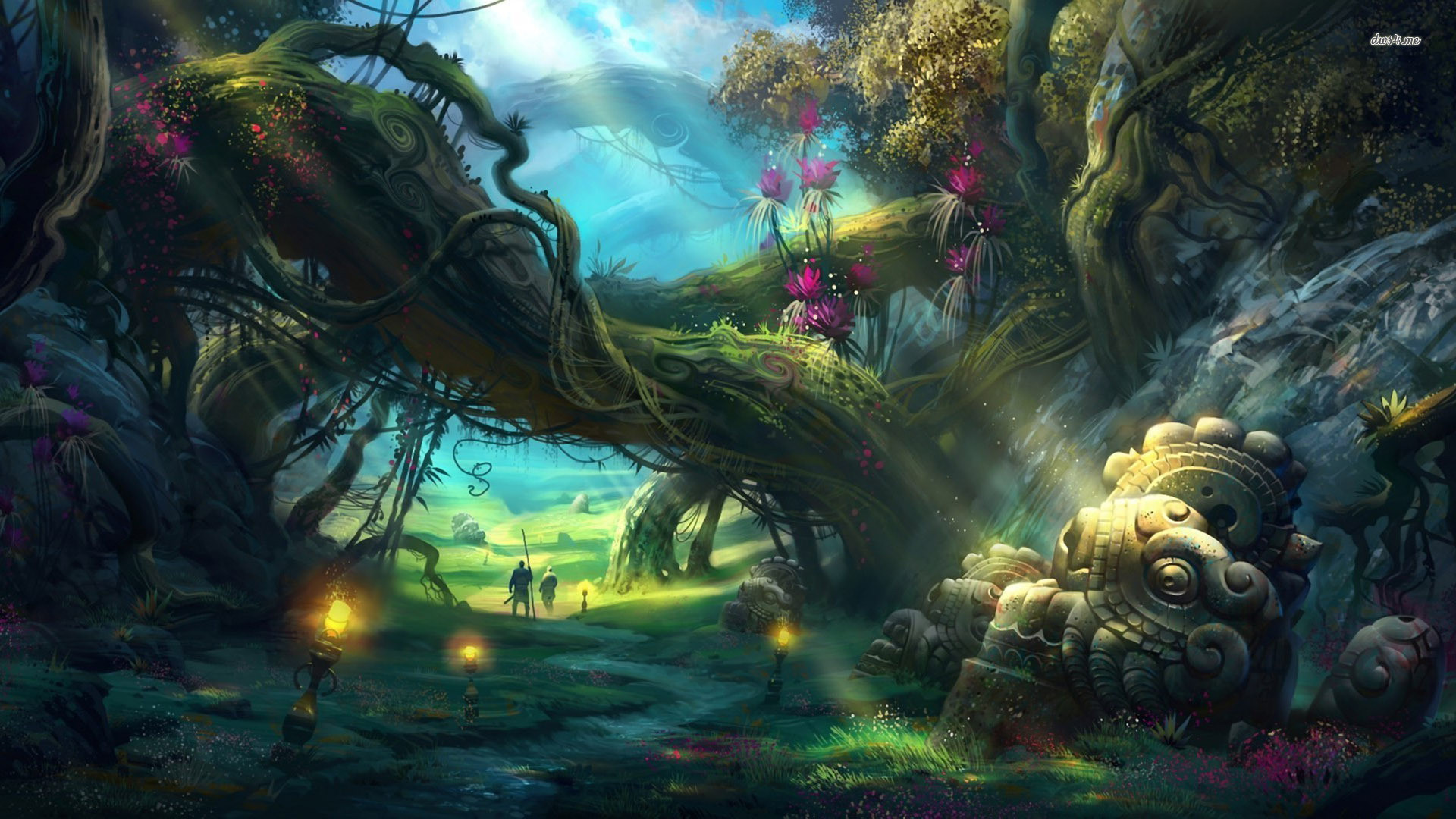 Adventures The Enchanted Forest 
 Data-src - Enchanted Forest - HD Wallpaper 