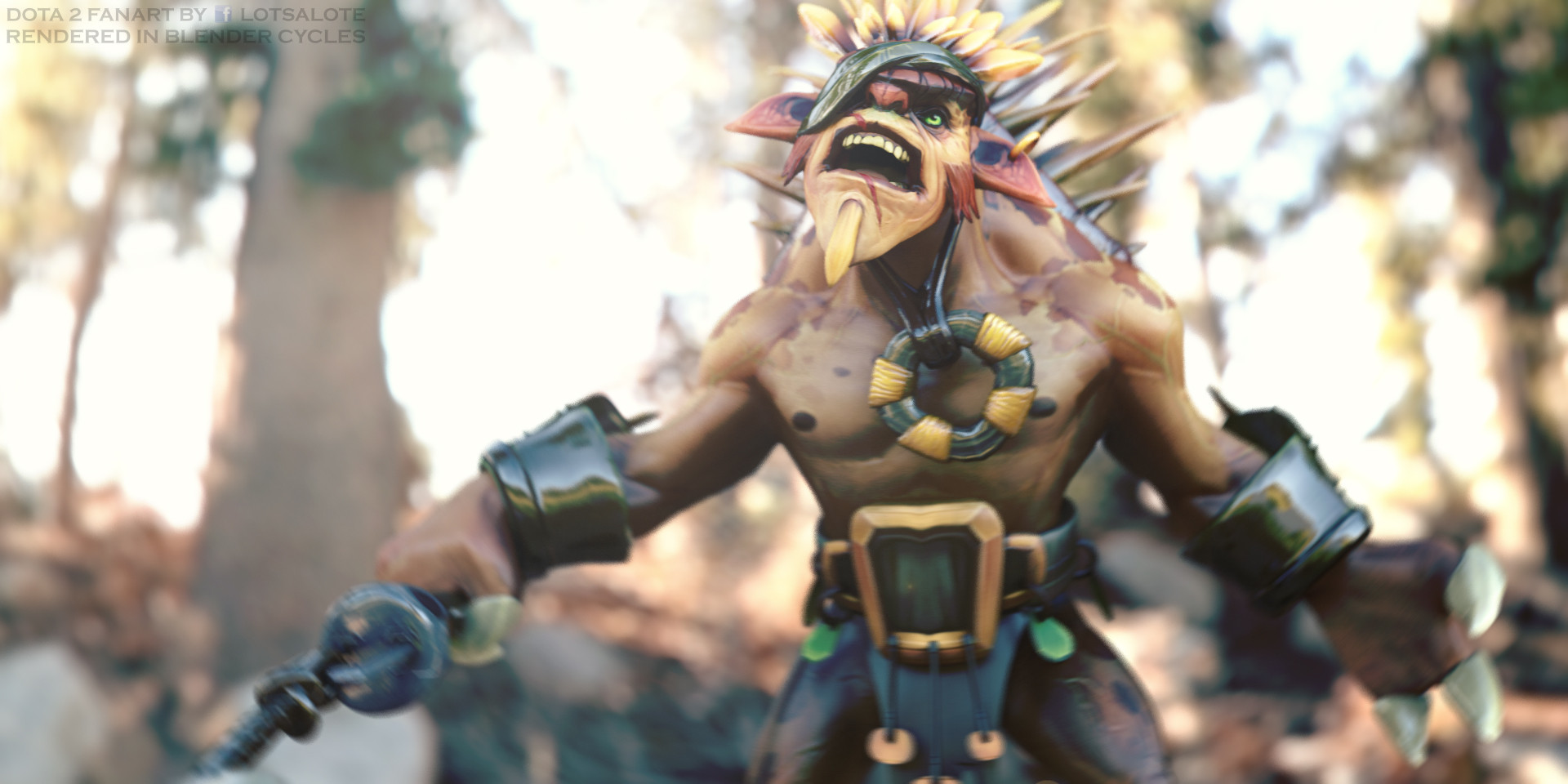 Bristleback Dota 2 Cosplay - HD Wallpaper 