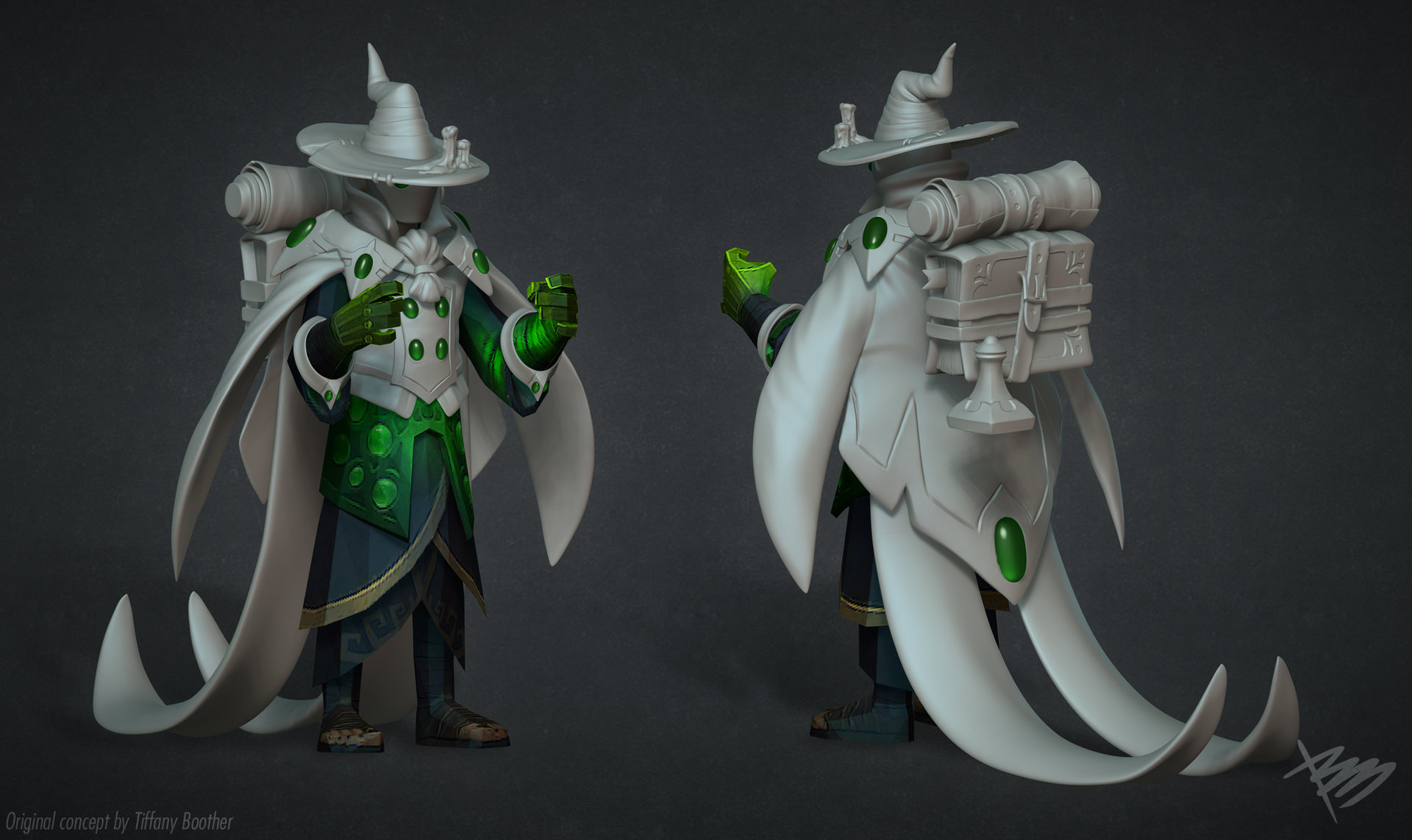 Dota Rubick Zbrush - HD Wallpaper 