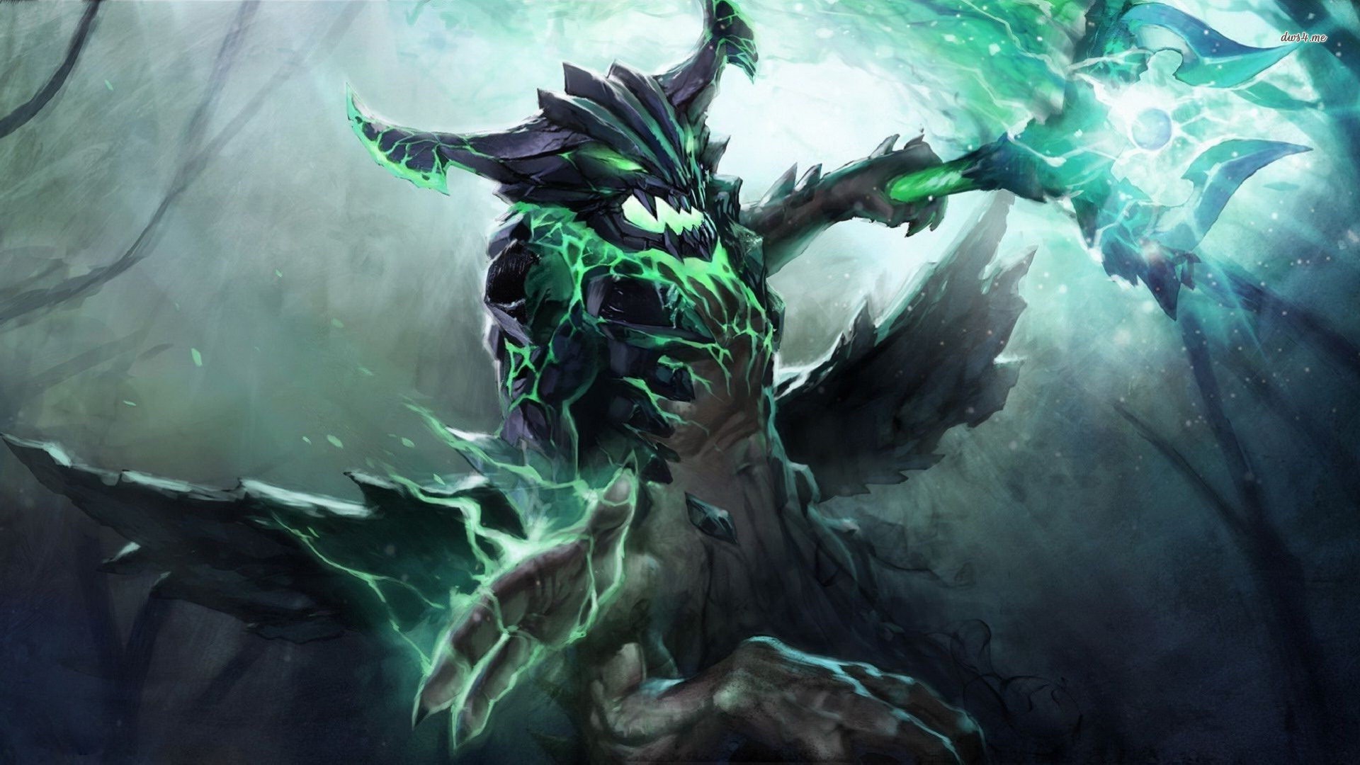 Outworld Devourer Dota 2 - HD Wallpaper 