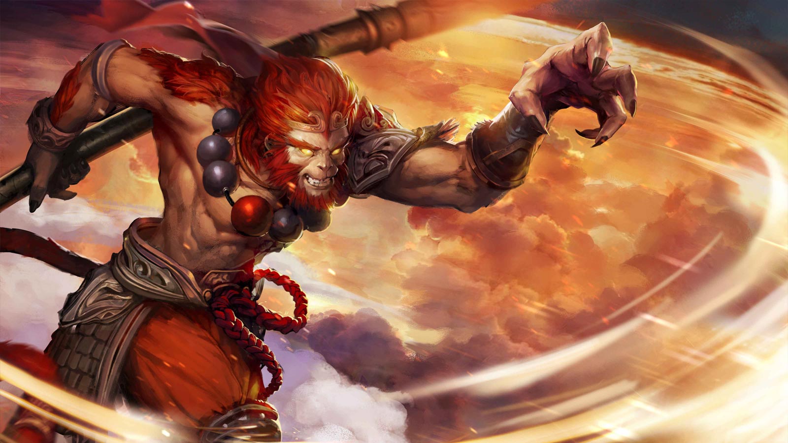 Monkey King, Sun Wukong Dota 2 Wallpapers Fondo - Sun Mobile Legend Tips - HD Wallpaper 