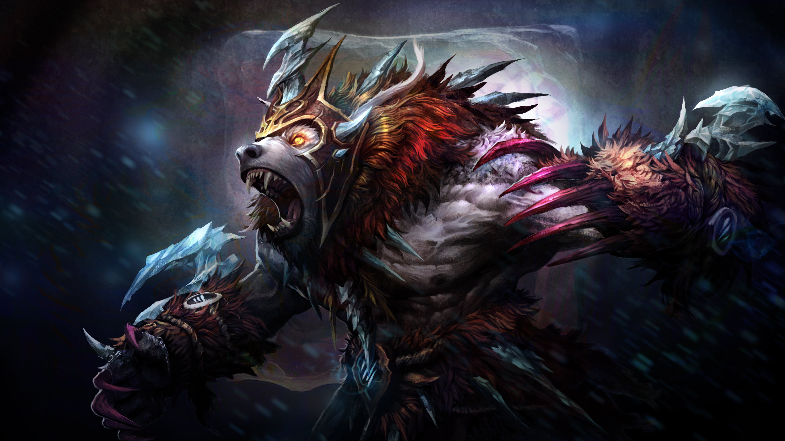 Dota 2 Ursa Wallpaper - Dota 2 Old Viper - HD Wallpaper 