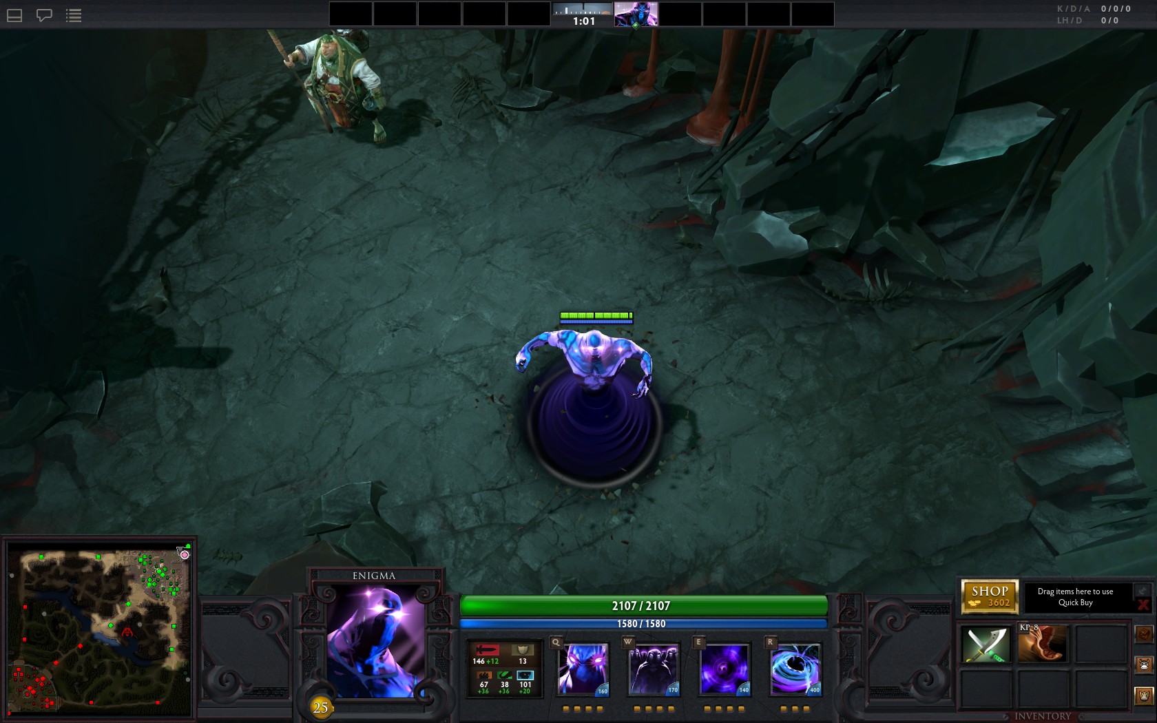 Warlock Dota 2 Skills - HD Wallpaper 