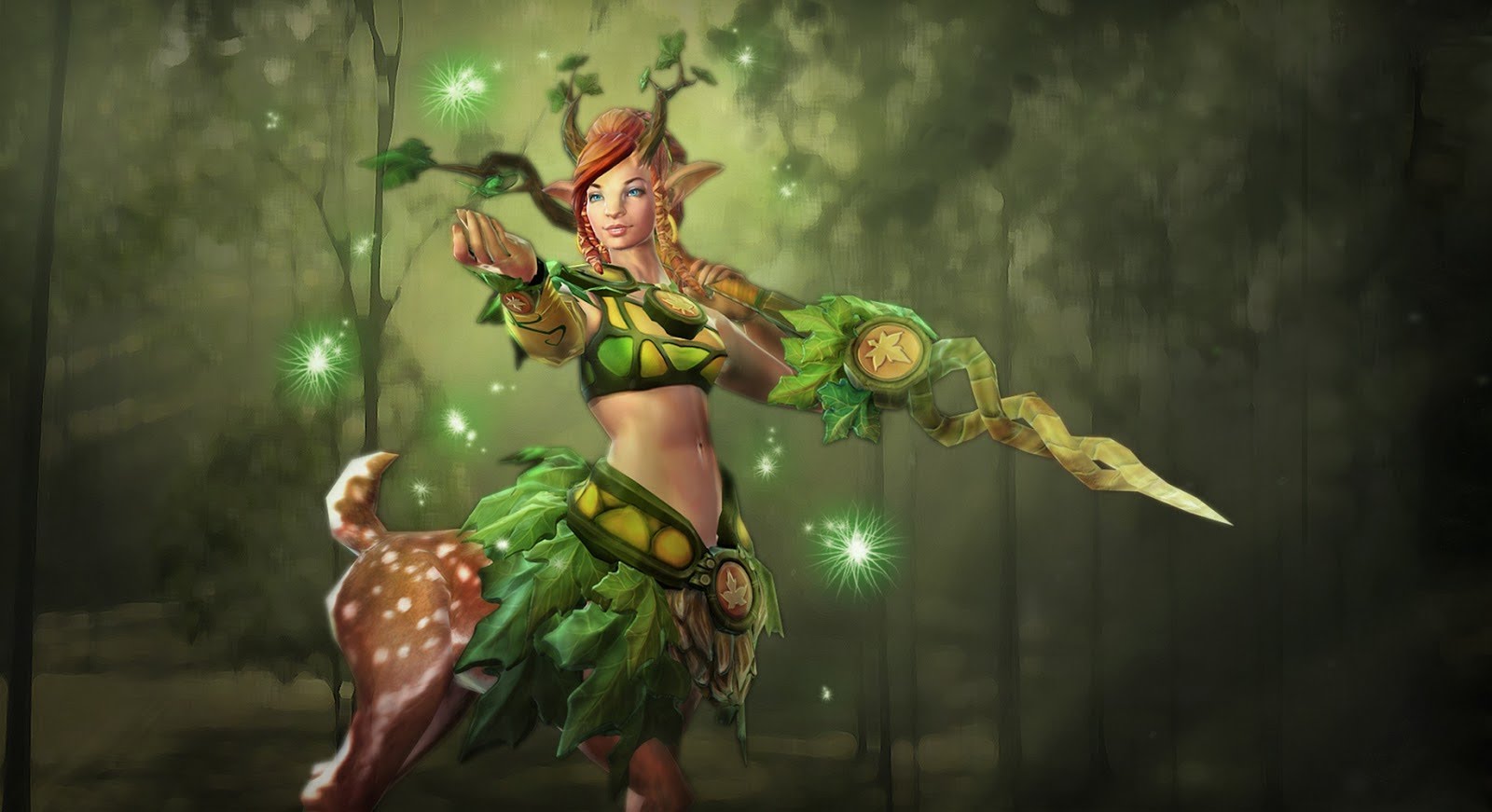 Enchantress Dota 2 Wallpaper Hd - HD Wallpaper 