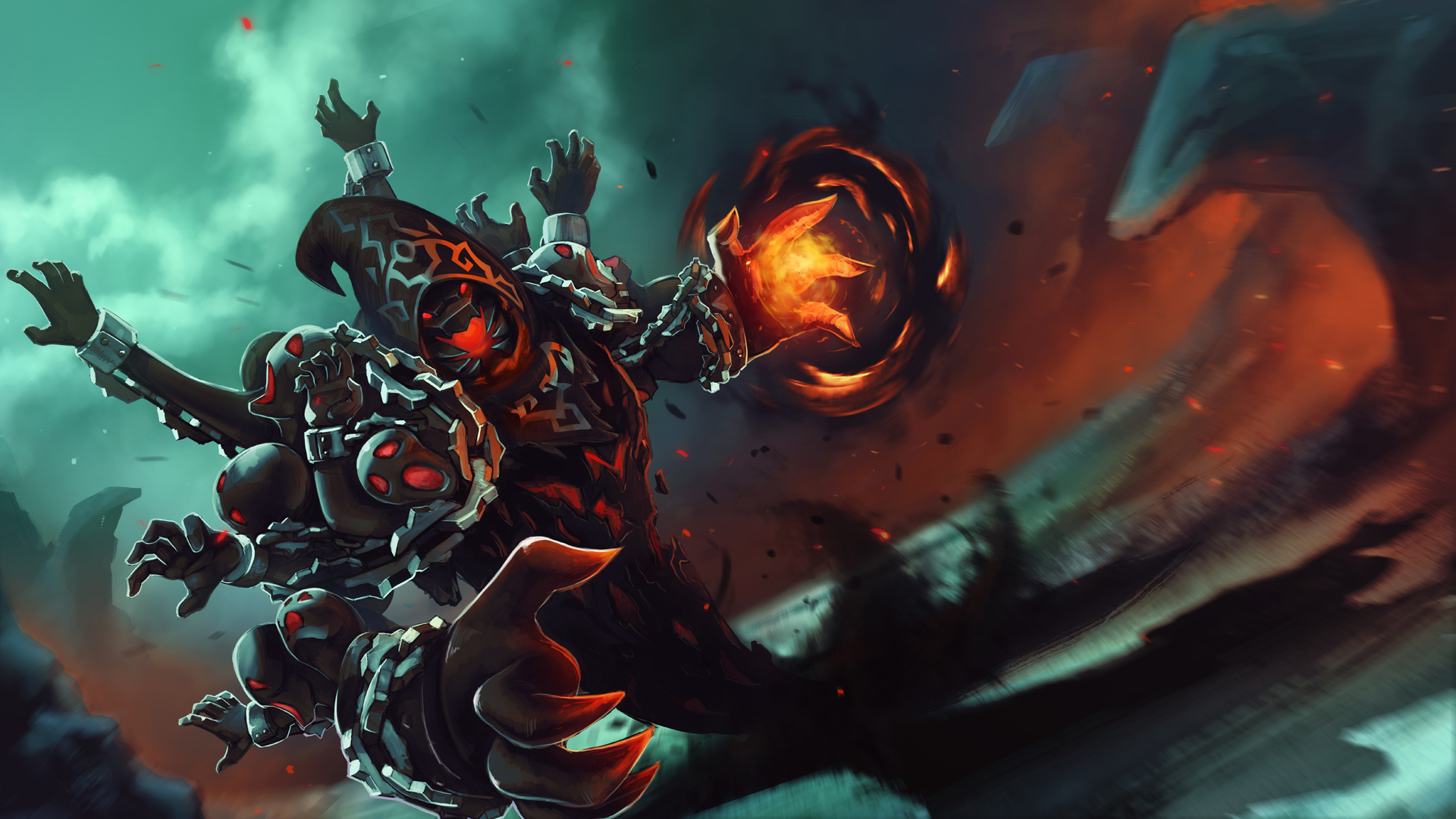 Shadow Fiend Soul Prison - HD Wallpaper 