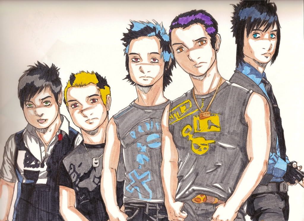 Avenged Seven Fold Cartoon - HD Wallpaper 