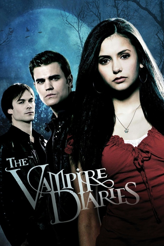 Vampire Diaries Poster Serie - HD Wallpaper 