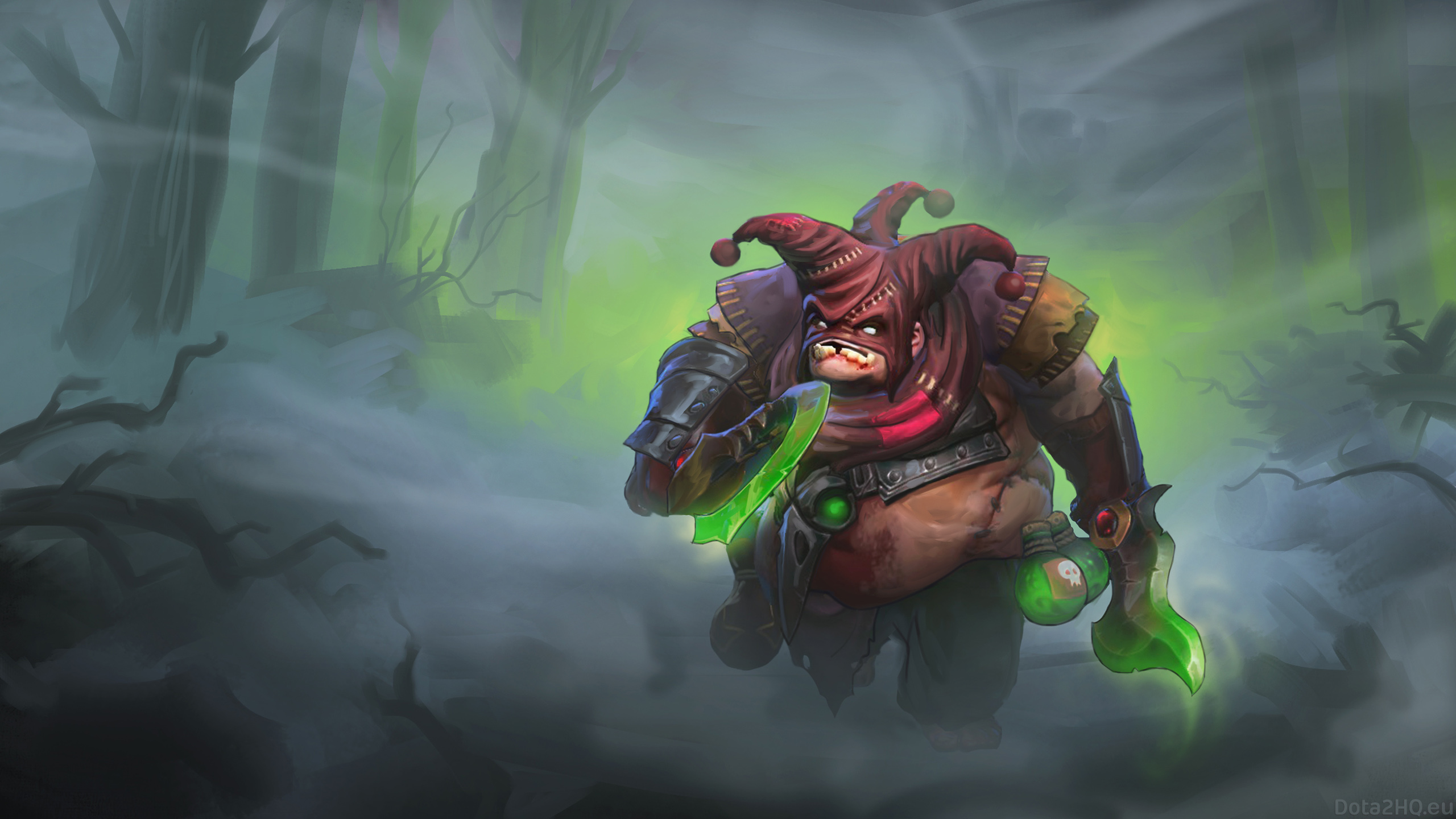 Dota 2 Wallpaper Hd Pudge - HD Wallpaper 