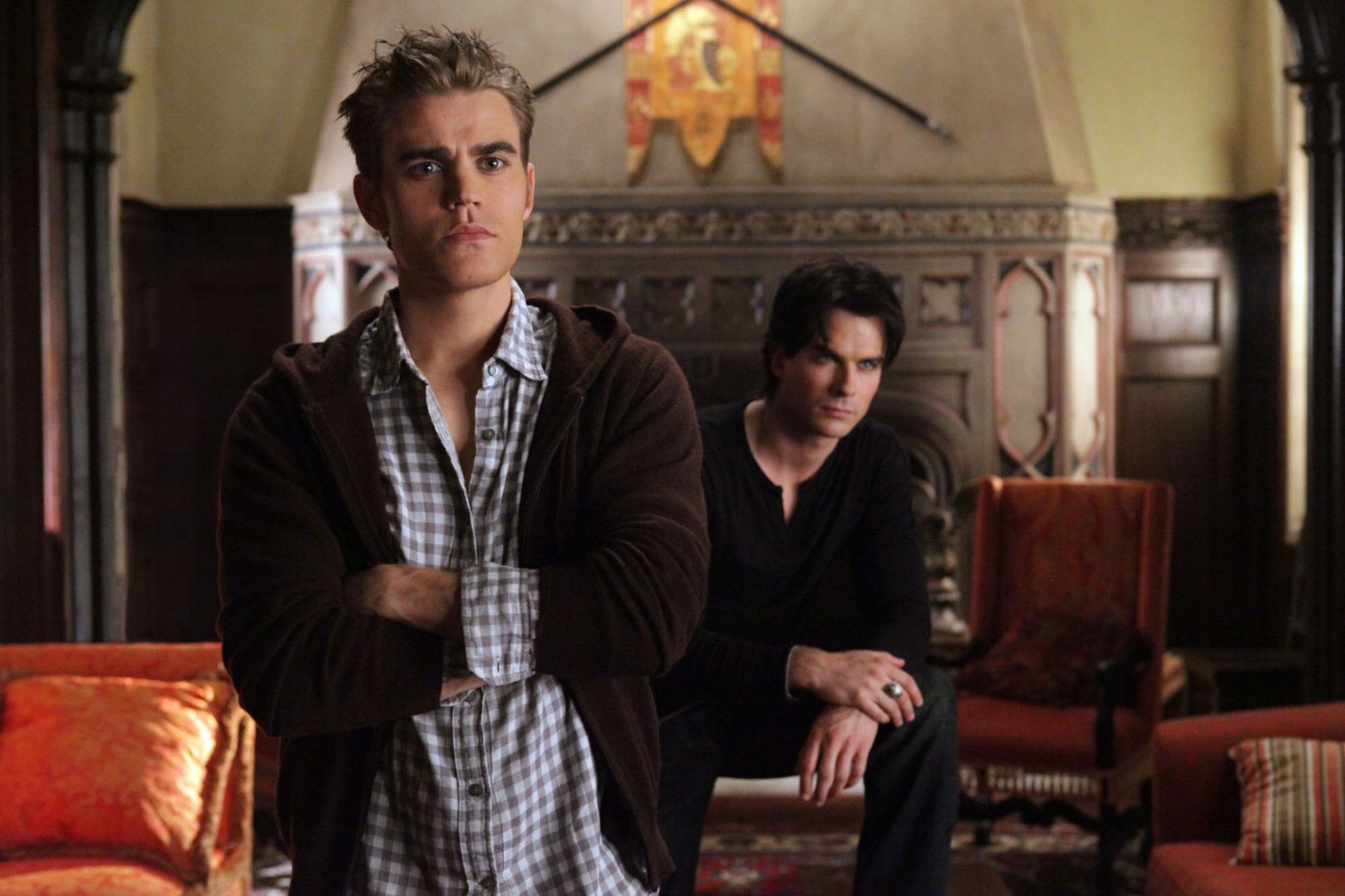 About Vampires And Werewolves Adult Man One Portrait - Coffee Table - HD Wallpaper 