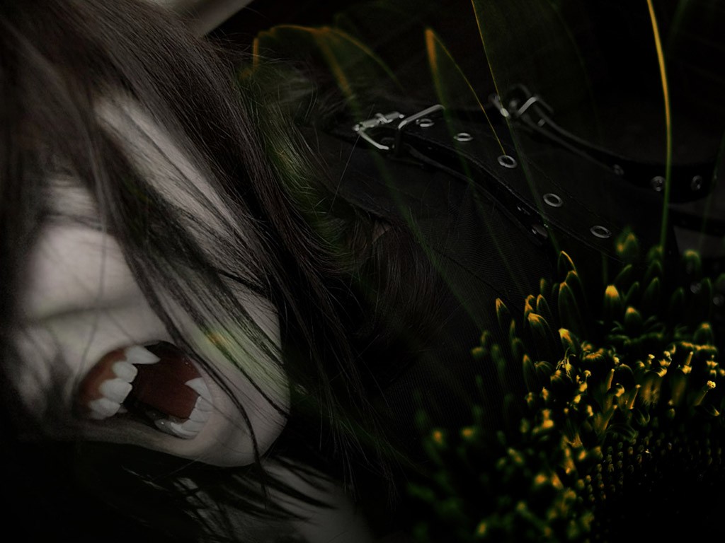 Sleeping Vampire Wallpapers Emo - Vampire Wallpaper Anime - HD Wallpaper 