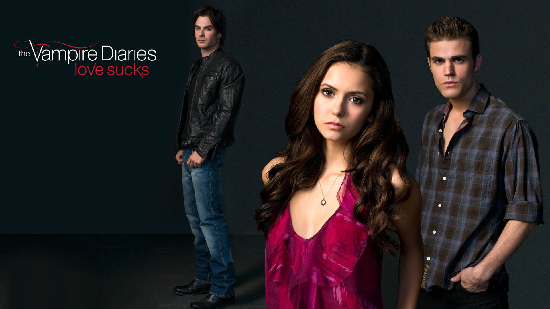 Free Download The Vampire Diaries Wallpaper Id - Stefan Salvatore Button Up Shirts - HD Wallpaper 