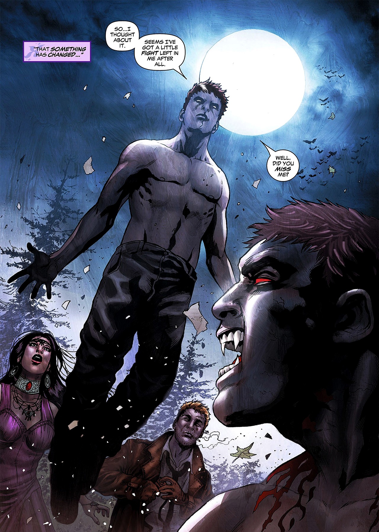 I, Vampire Backgrounds, Compatible - Andrew Bennett Justice League Dark - HD Wallpaper 