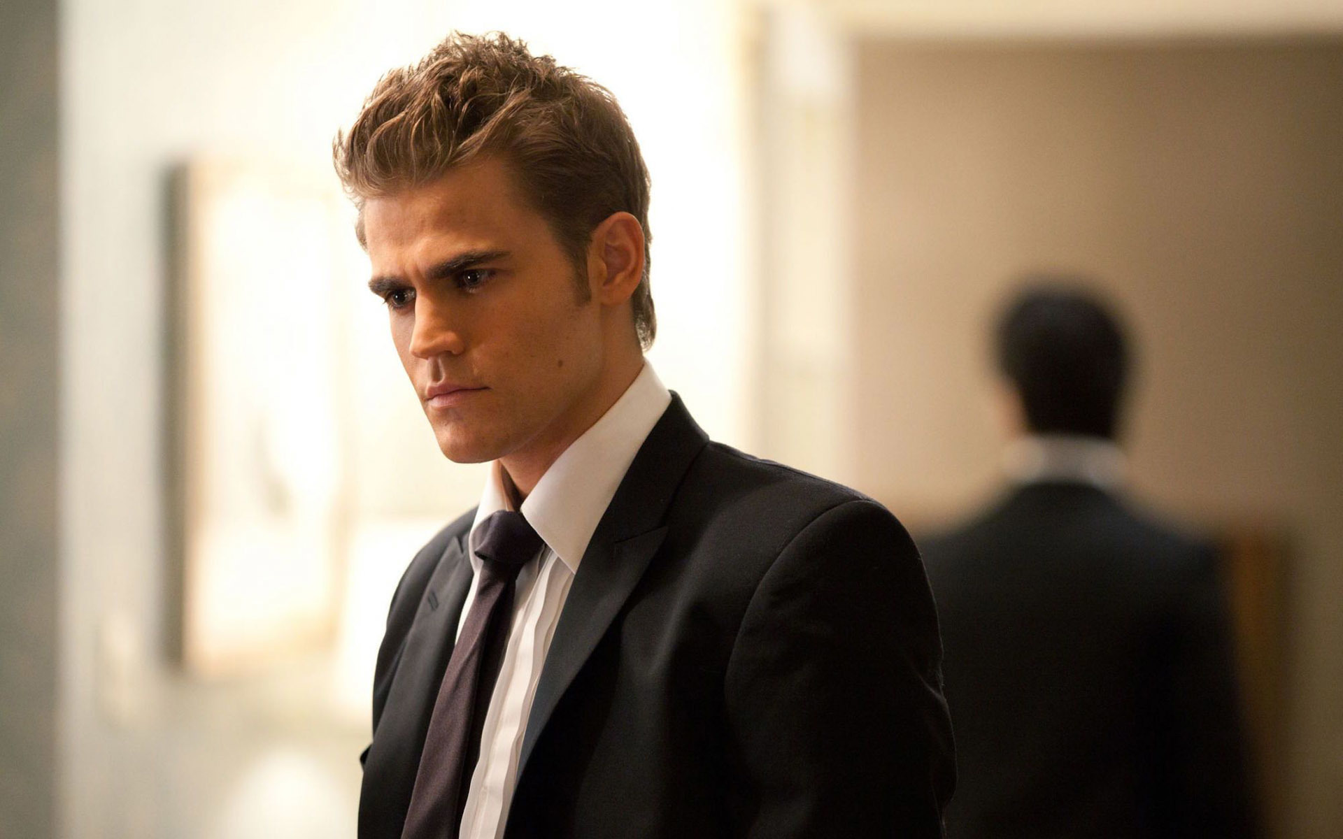 Vampire Diaries Wallpaper Stefan - HD Wallpaper 