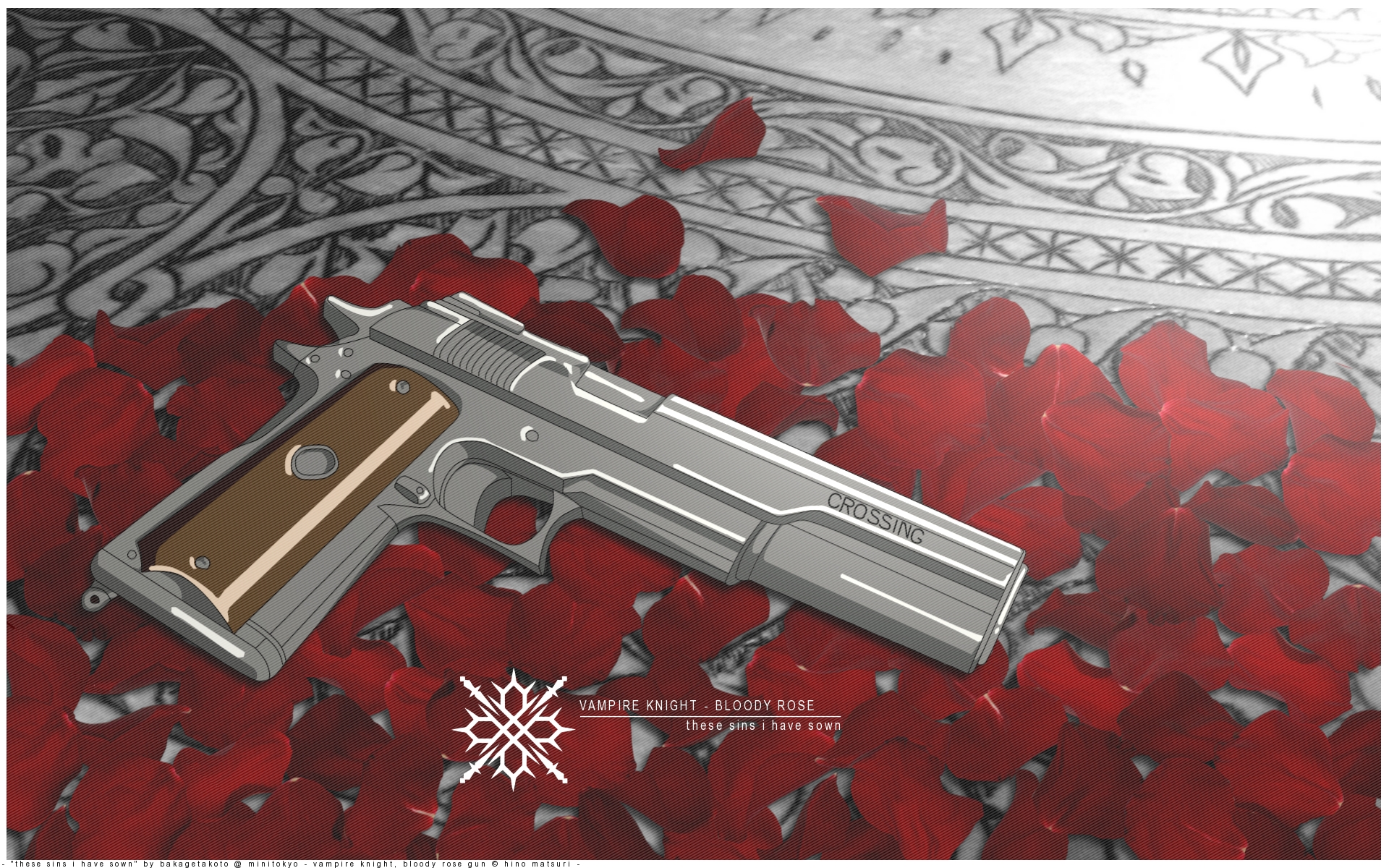 Gun Vampire Knight Weapon - HD Wallpaper 