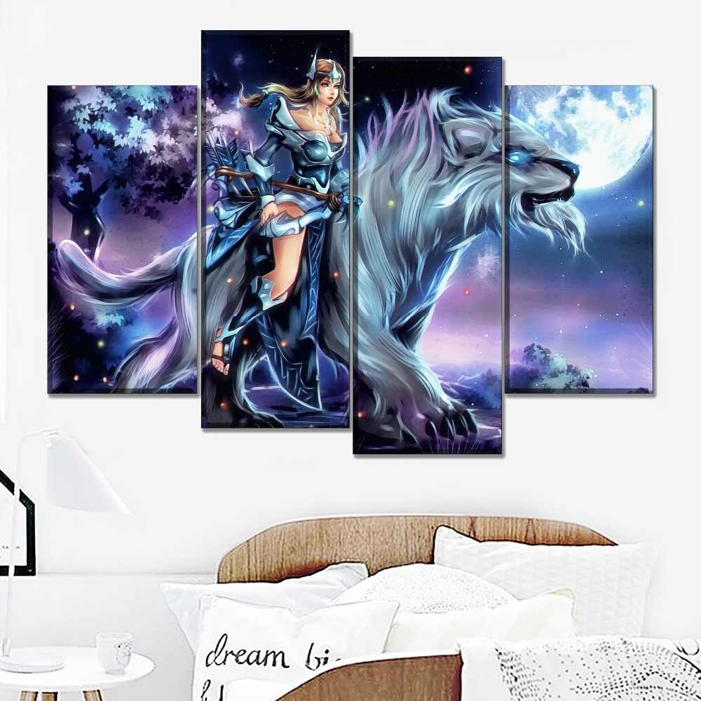 Hero Dota 2 Mirana - HD Wallpaper 