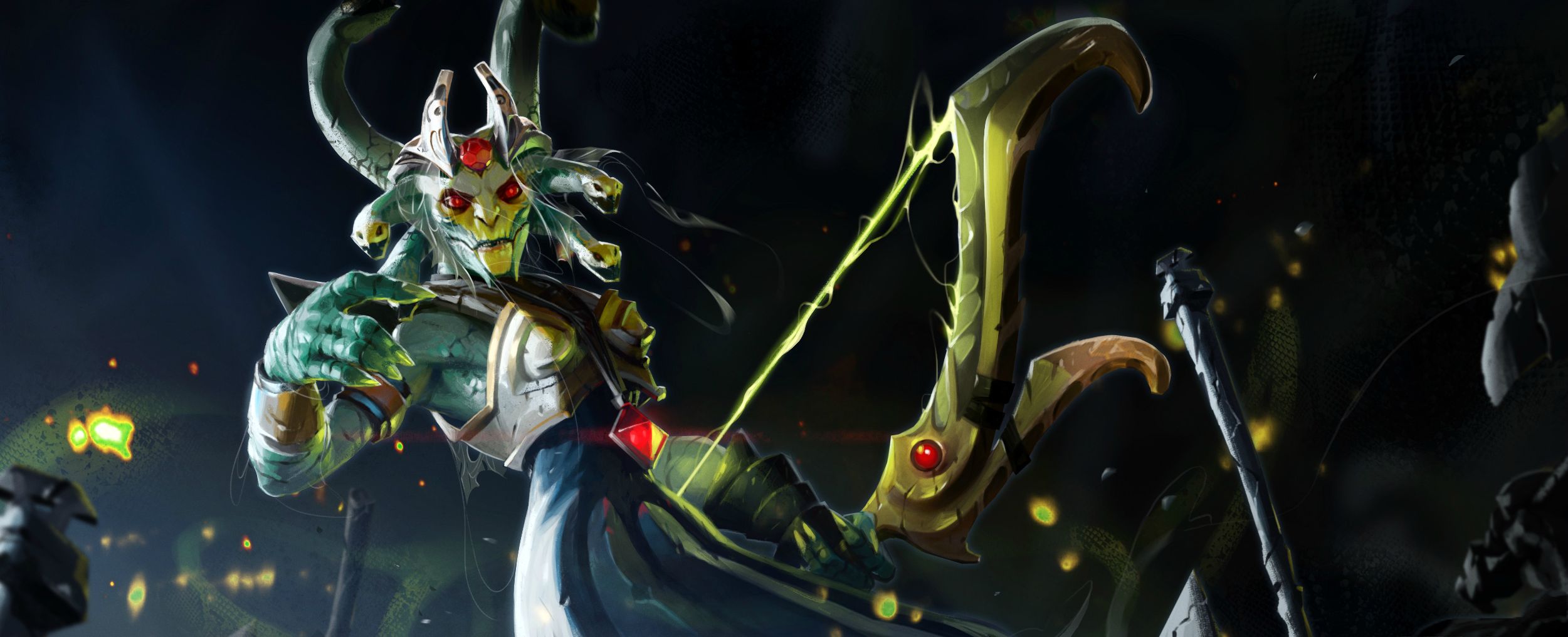 Medusa The Gorgon Dota - HD Wallpaper 