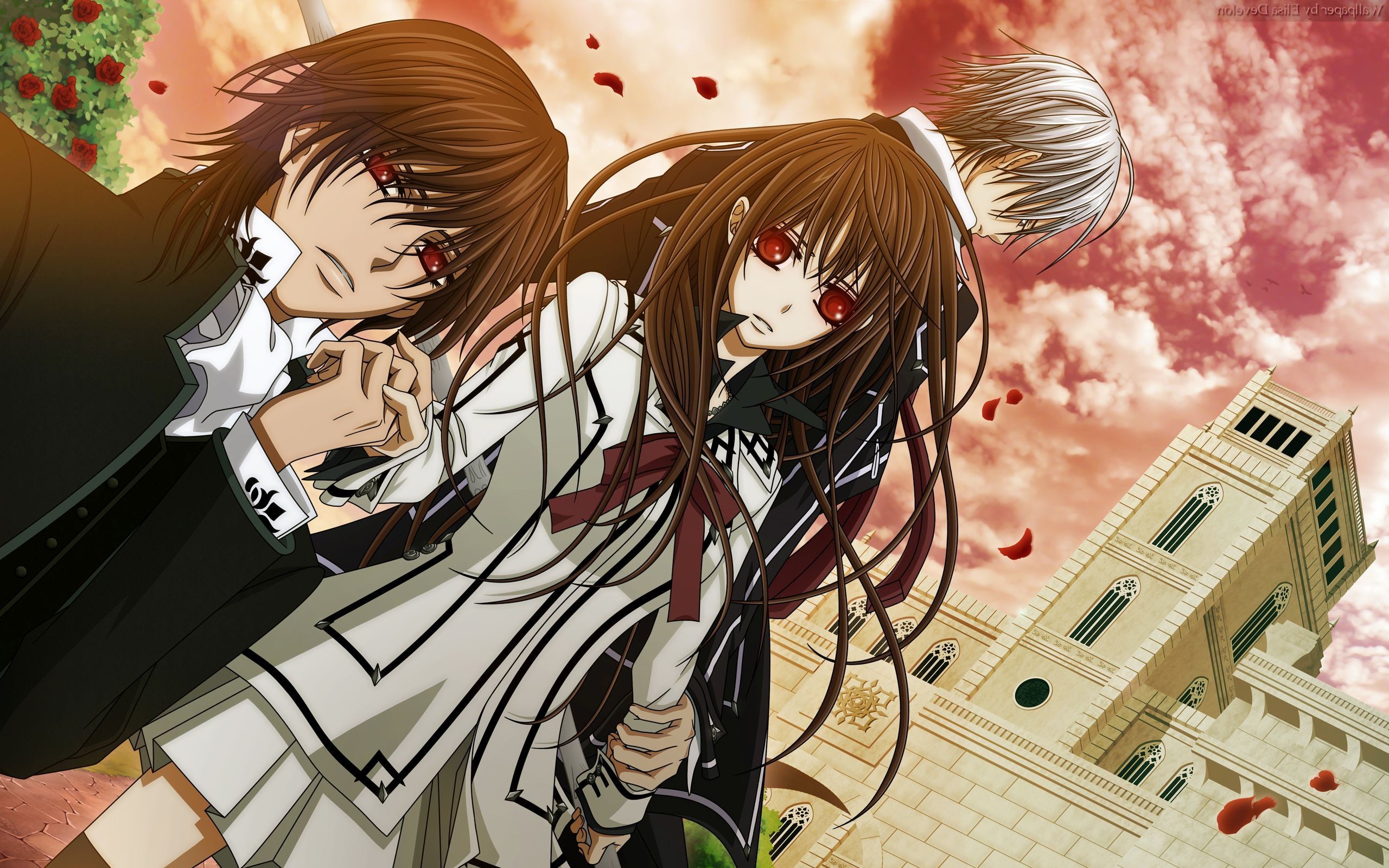 Vampire Knight Hd Wallpaper 
 Data-src /w/full/4/d/6/62626 - Vampire Knight Wallpaper Hd - HD Wallpaper 