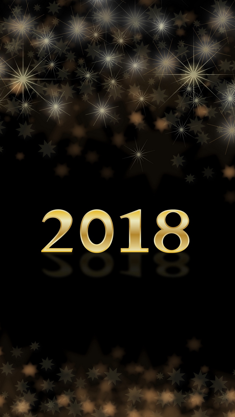 Wallpaper New Year, 2018, Glitter, Figures - Learn From Yesterday Live For Today Hope Iends - HD Wallpaper 