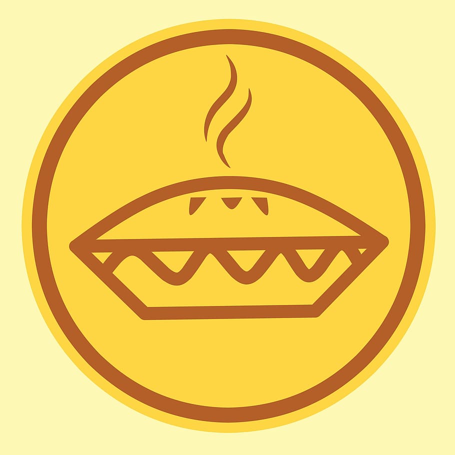 Illustration Of Apple Pie Icon - Apple Pie - HD Wallpaper 