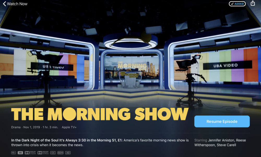 The Morning Show On Apple Tv - Morning Show Apple Tv Set - HD Wallpaper 