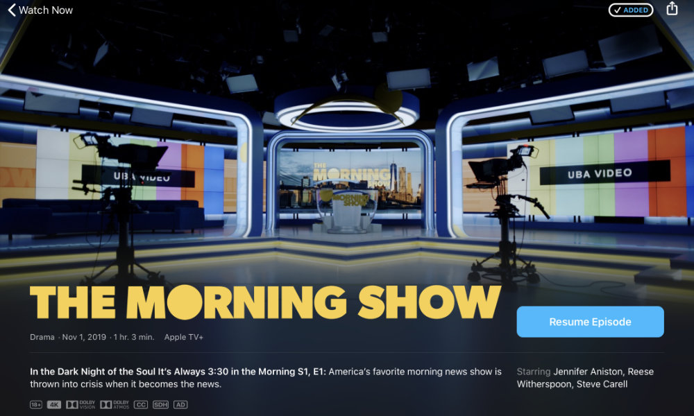 The Morning Show On Apple Tv Morning Show Apple Tv Set 1000x600