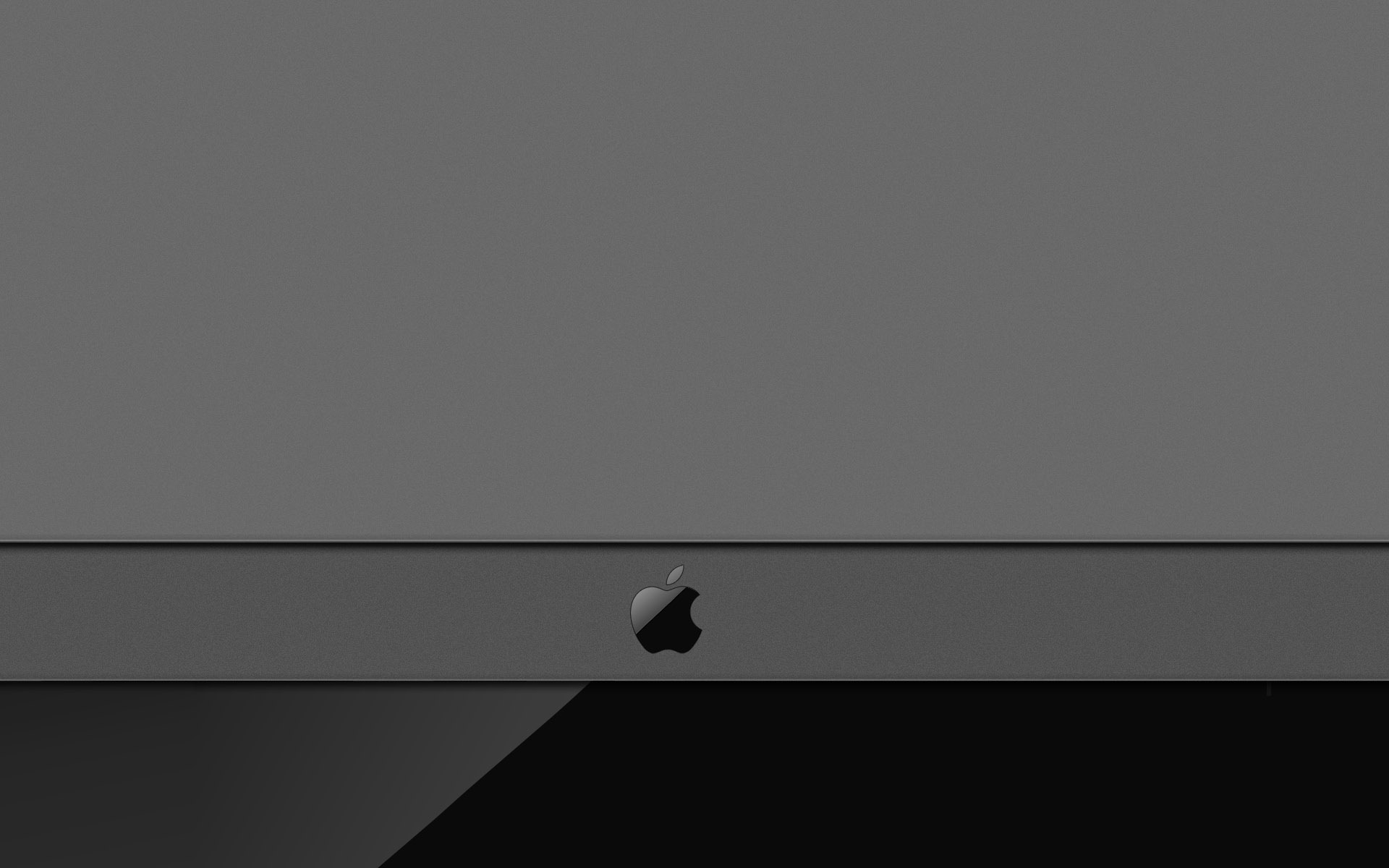 Hd Apple Wallpaper - Monochrome - HD Wallpaper 