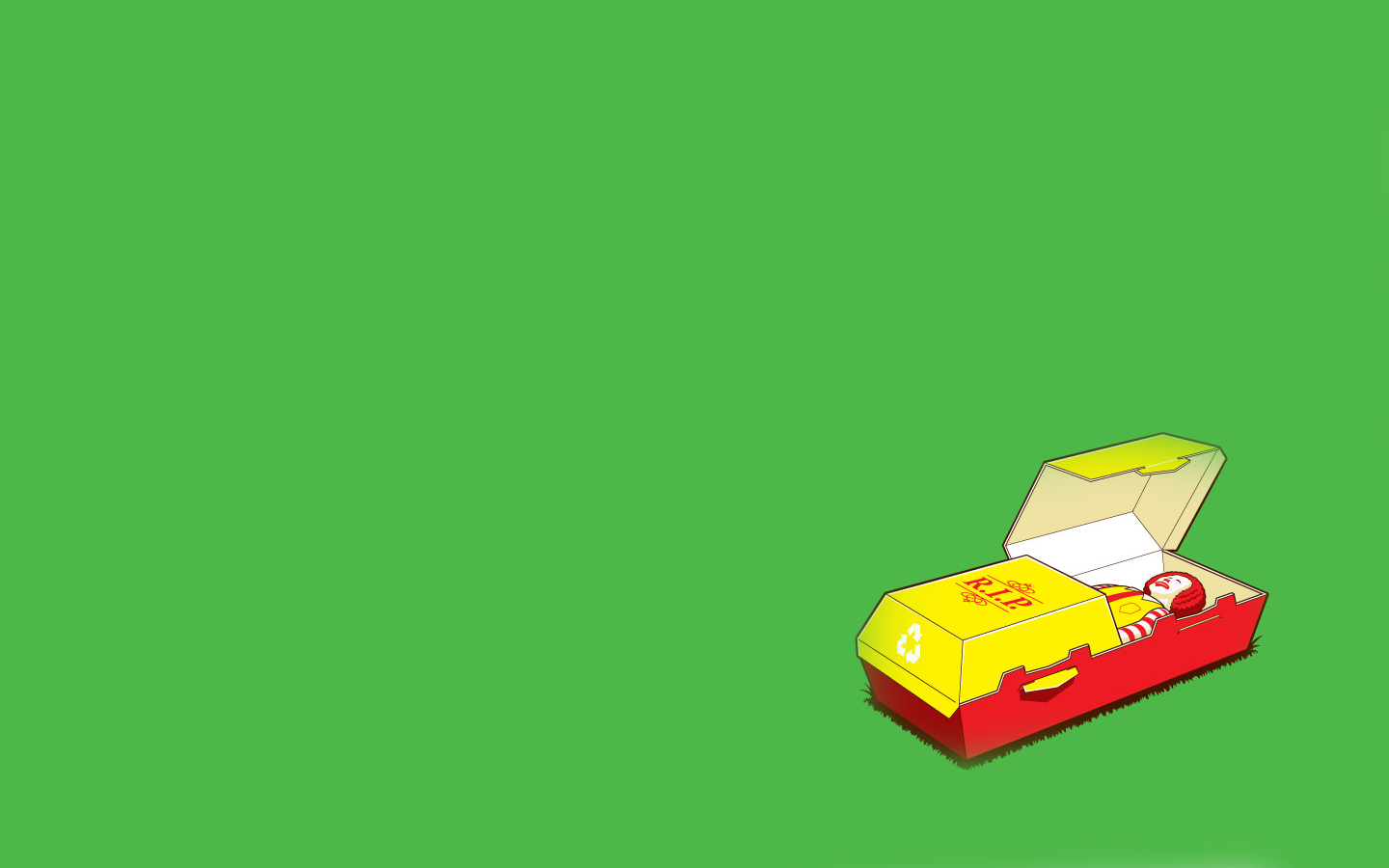 Death Ronald Wallpaper - Rip Ronald Mcdonald - HD Wallpaper 