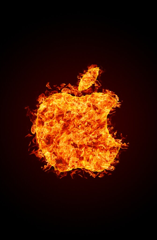 Apple Fire Logo Png - HD Wallpaper 