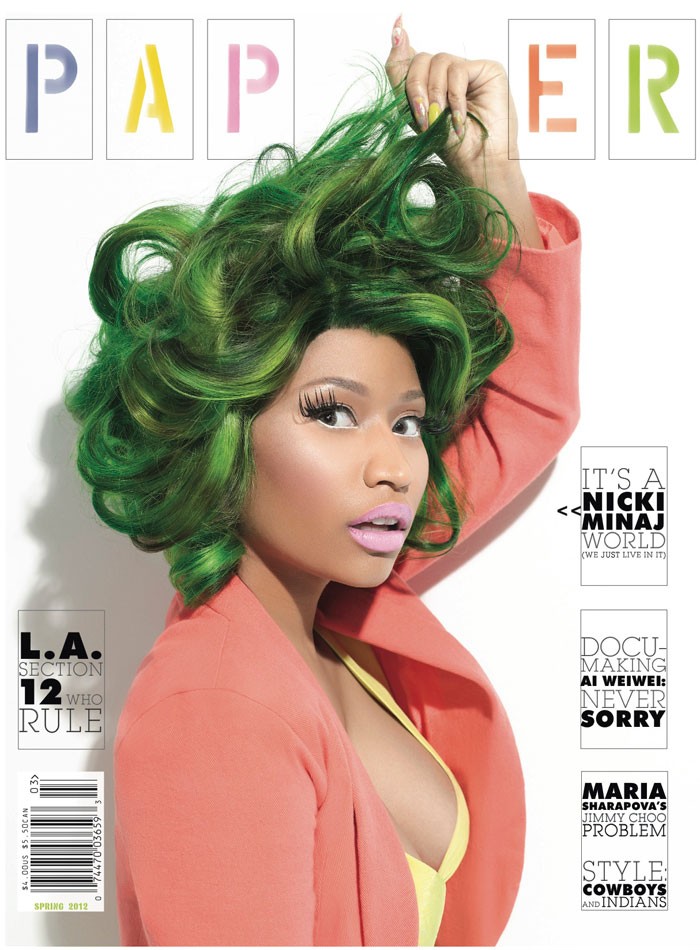Pic - Nicki Minaj Papermag Cover - HD Wallpaper 