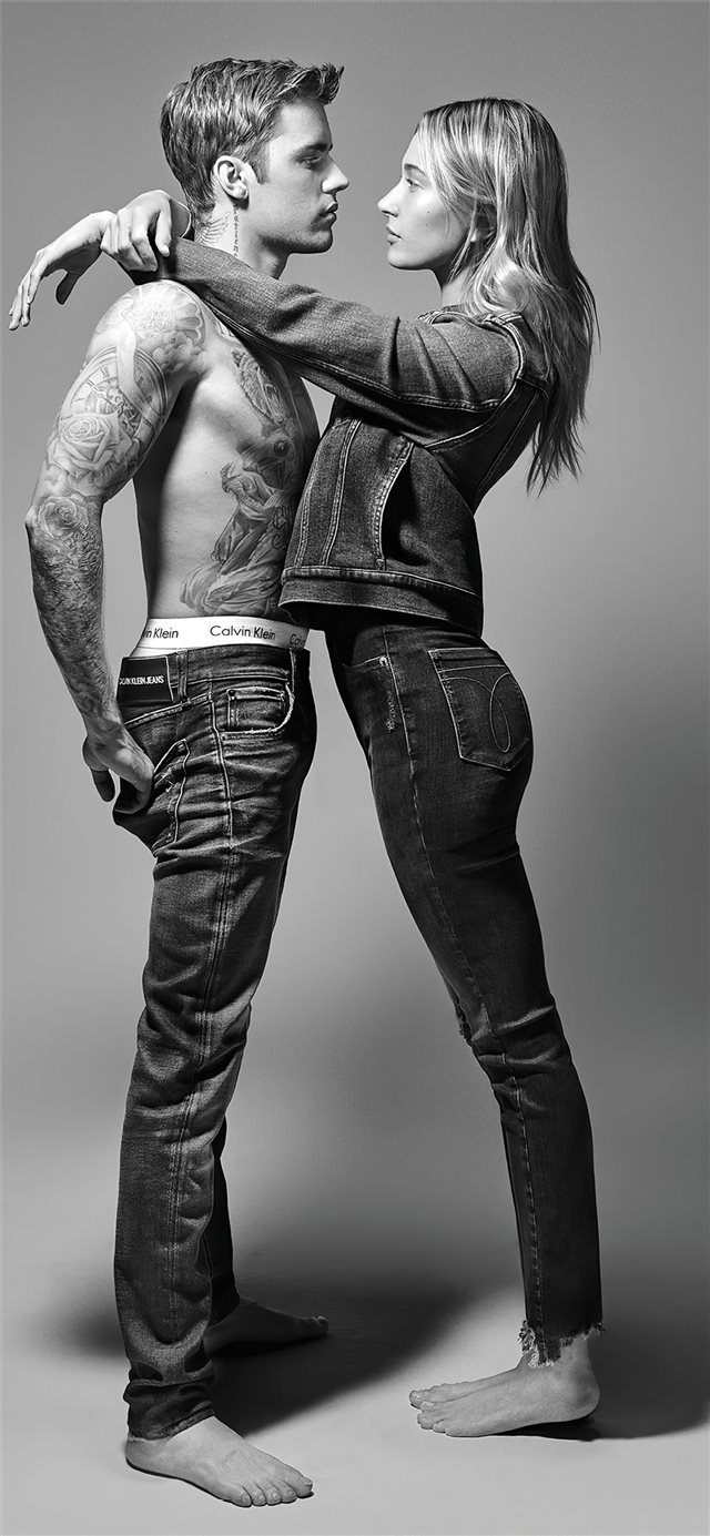 Hailey Bieber And Justin Bieber Calvin Klien Iphone - Justin Bieber And Hailey Baldwin 2020 - HD Wallpaper 