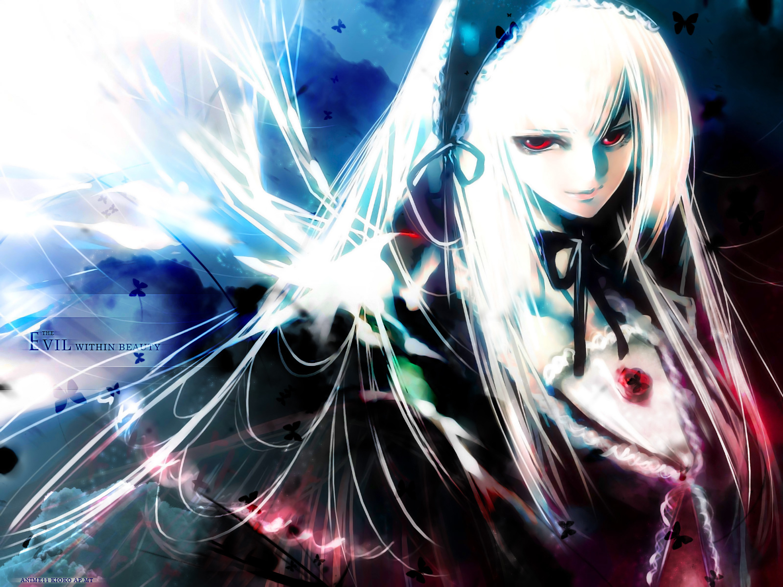 Peach-pit, Studio Nomad, Rozen Maiden, Suigintou Wallpaper - Cool Animae - HD Wallpaper 