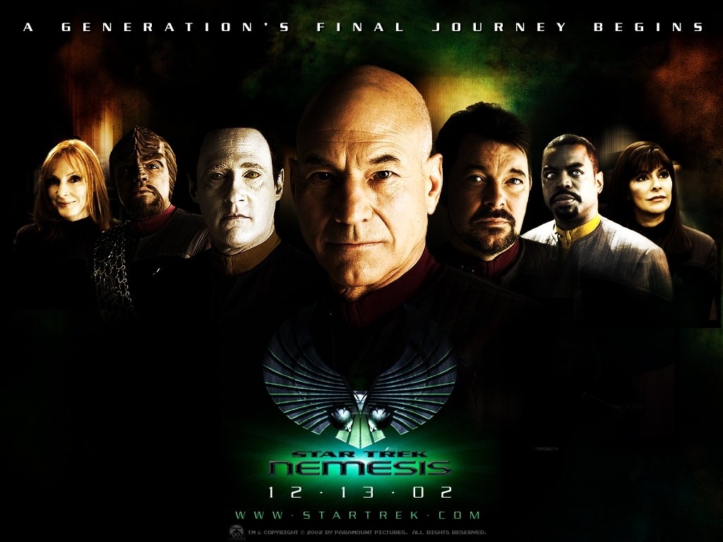 Jean-luc Picard - Star Trek Nemesis Film Posters - HD Wallpaper 