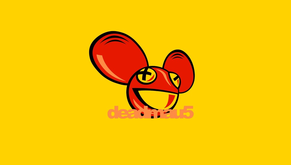 Orange, Music, Eyes, Deadmau5, Deadmaus, Background - Deadmau5 - HD Wallpaper 