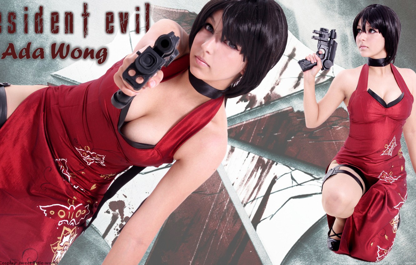 Photo Wallpaper Resident Evil, Resident Evil, Ada Wong - Ada Wong Cosplay Hd - HD Wallpaper 