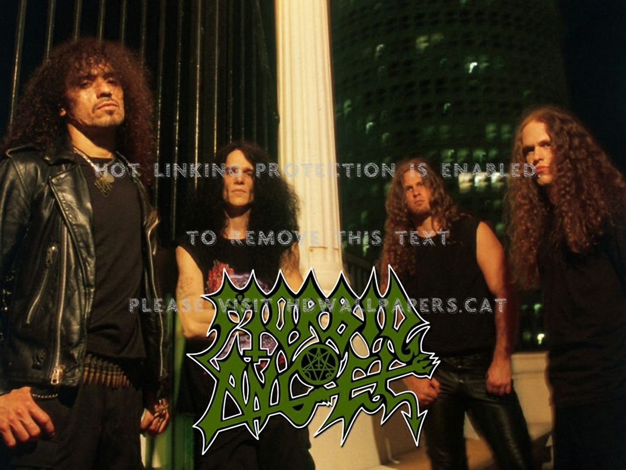 Morbid Angel Metal Artist Bands Music - Morbid Angel Steve Tucker Era - HD Wallpaper 