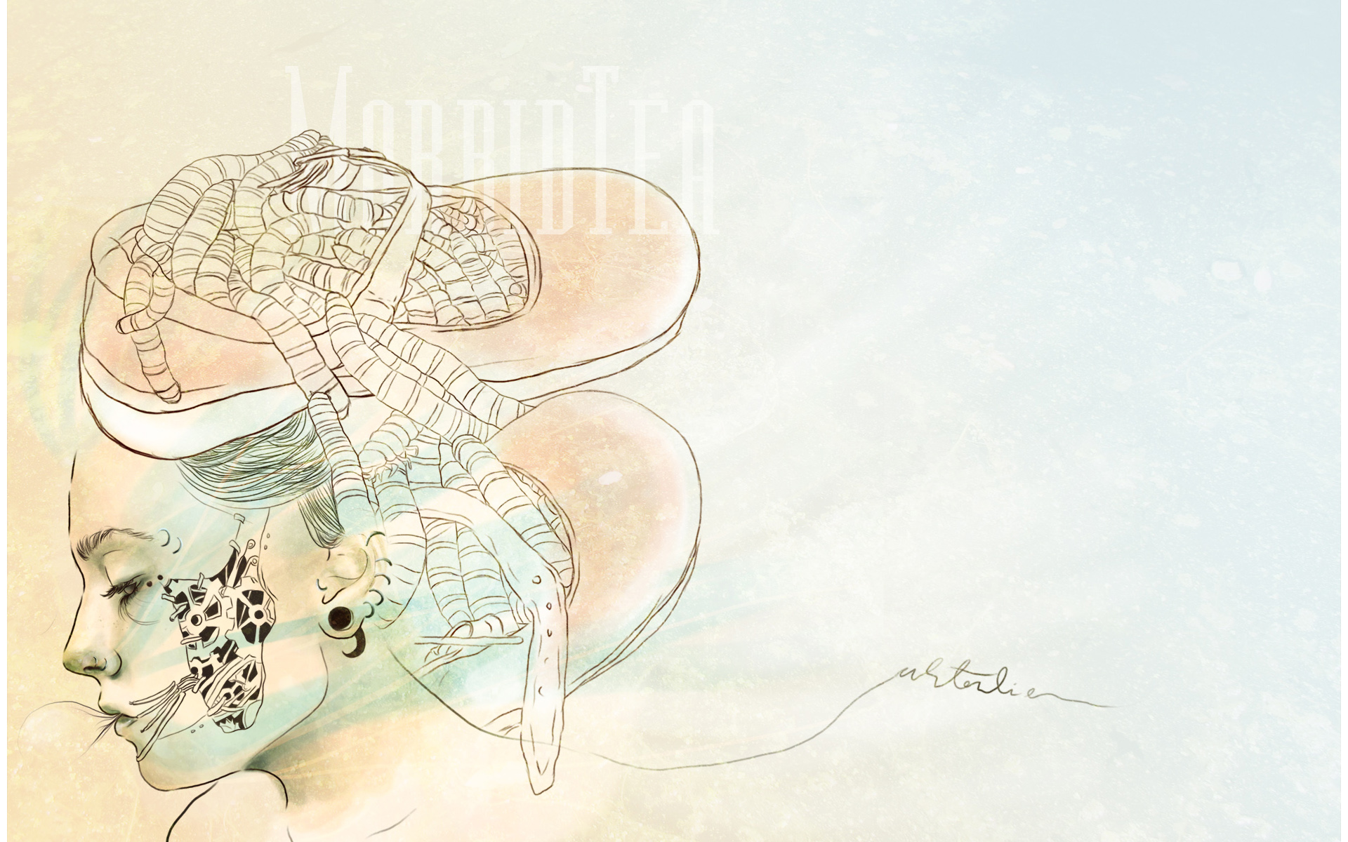 Member Art, Original Wallpaper 
	style Width - Sketch - HD Wallpaper 