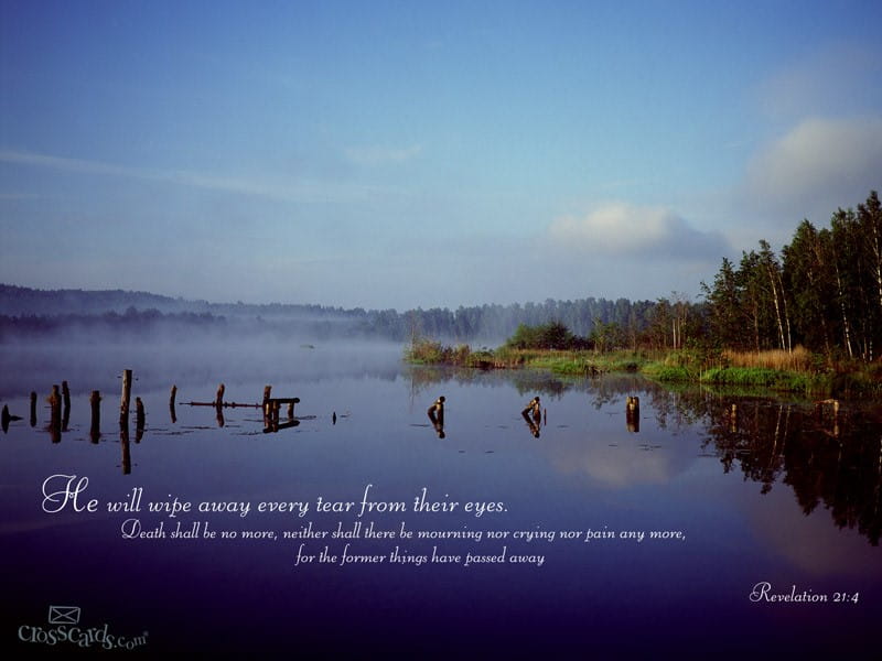 Revelation 21 - - Revelation 21 4 Bible Verses - HD Wallpaper 